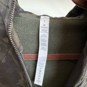 Lululemon Camo Zip up